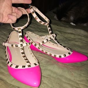 Hot Pink Flats